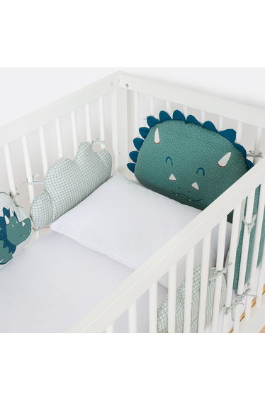 Little Dino Percale Mix and Match Cot Bumper