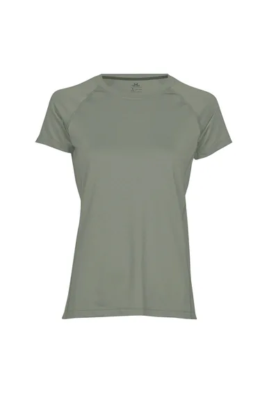 Tee Jays Womens/Ladies CoolDry T-Shirt - Sage