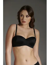 Unpadded Laser Cup Jumpsuit Strapless Bra - 3