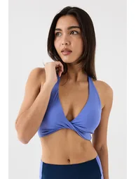 DSGN Studio Sculpt Twist Front Sports Bra - cornflower - 1