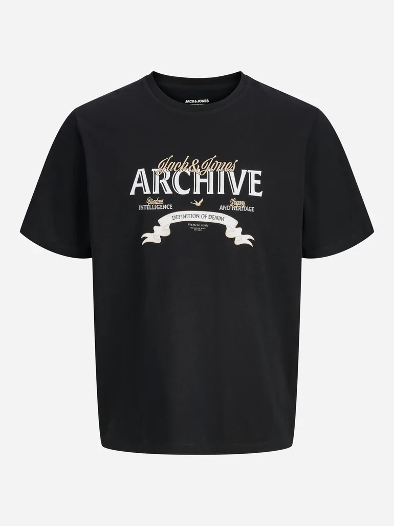 Jack & jones Graphic Crew Neck T-Shirt - 3