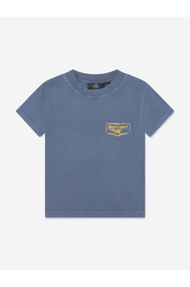 REPRESENT Kids Mini Nothing Faster T-Shirt in Blue