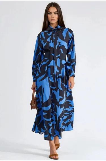 MSN Belt Detailed Maxi Dress