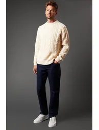 Cable Crew Neck Jumper