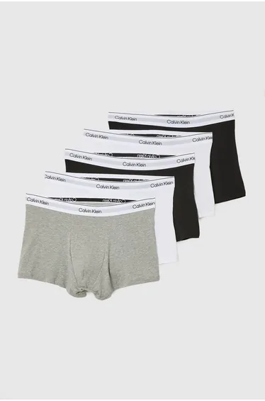 Trunk 5 Pack Black/White/Black/White/Grey Heather