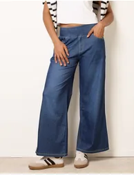 Multi Stretch Side Stripe Deep Waistband Trousers - 3