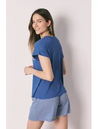 Blue short pyjamas SNOOPY - 5