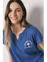 Blue short pyjamas SNOOPY - 2