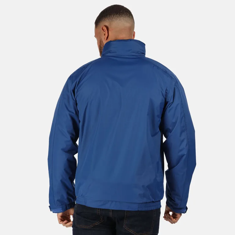 Regatta Mens Dover Waterproof Windproof Jacket - Royal/Navy - 3