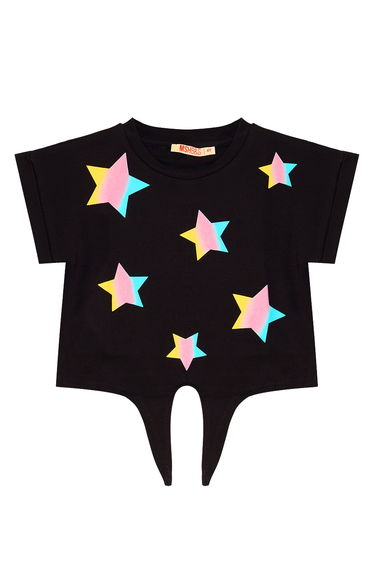 Colorful Star Girls' T-Shirt Shorts Set product thumbnail 4