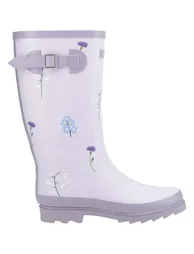 Cotswold Womens/Ladies Wildflower Wellington Boots - Lilac - 3