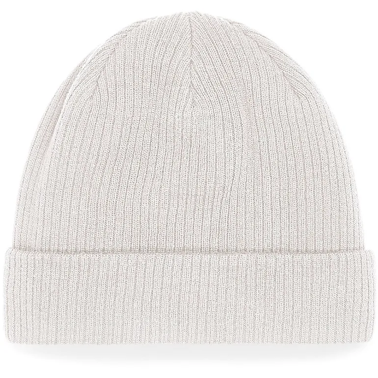 Beechfield Organic Cotton Beanie - Sand - 1