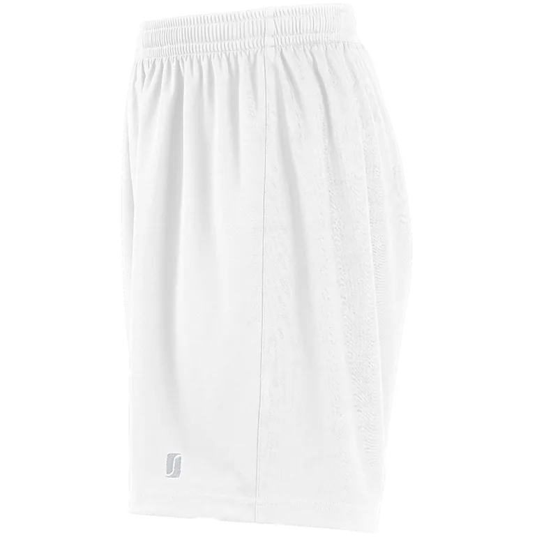 SOLS Mens San Siro 2 Sport Shorts - White - 2