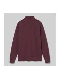 Training Quarter Zip Sweatshirt Wine - 1