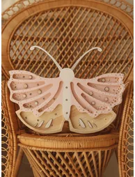 Butterfly Lamp in Pink (19x35x5.5 cm) - 3