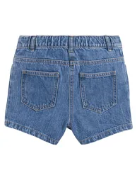 Denim Mini Skort - 4