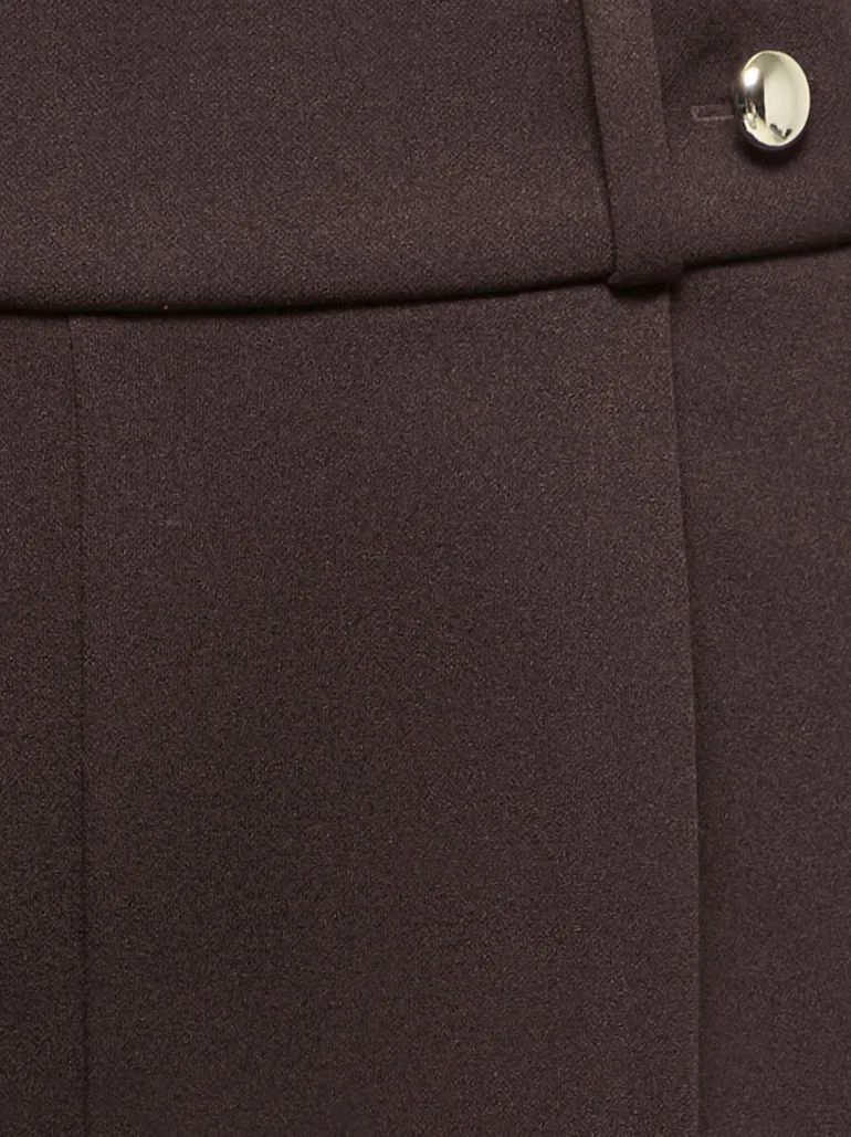 Wide Leg Trousers with High Waist - 2
