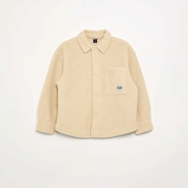 Sherpa Overshirt BEIGE