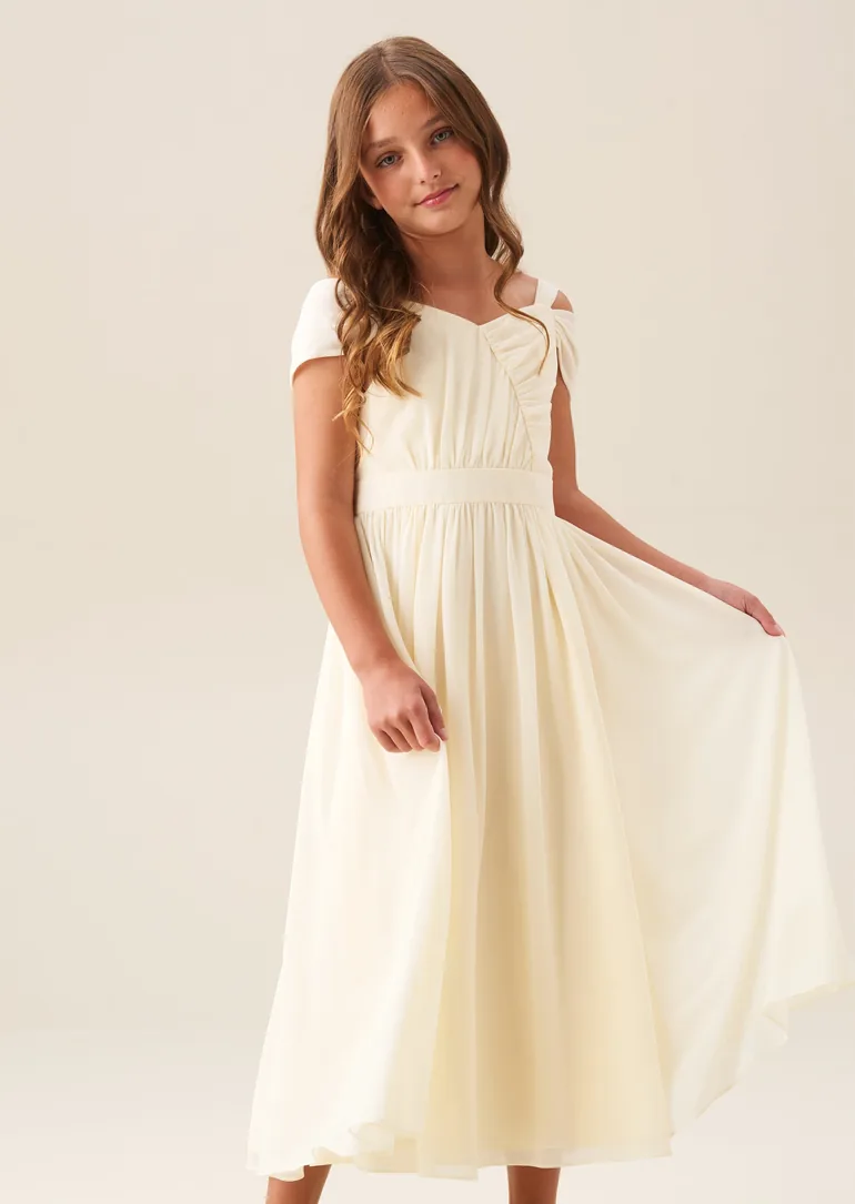 Lena Yellow Maxi Dress - 3