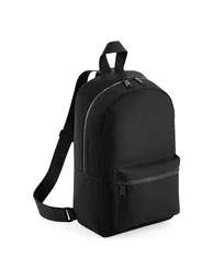 Bagbase Mini Essential Backpack/Rucksack Bag (Pack of 2) - Black