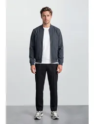 Navy Bomber Jacket