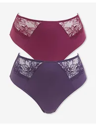 Ella 2 Pack Full Knickers - 1