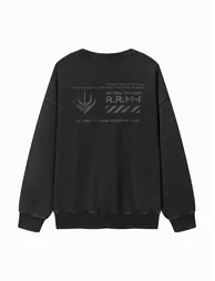 Sweatshirt With Front And Back Prints - 4