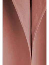 Classy Open Front Knit Coat in Coral - 8
