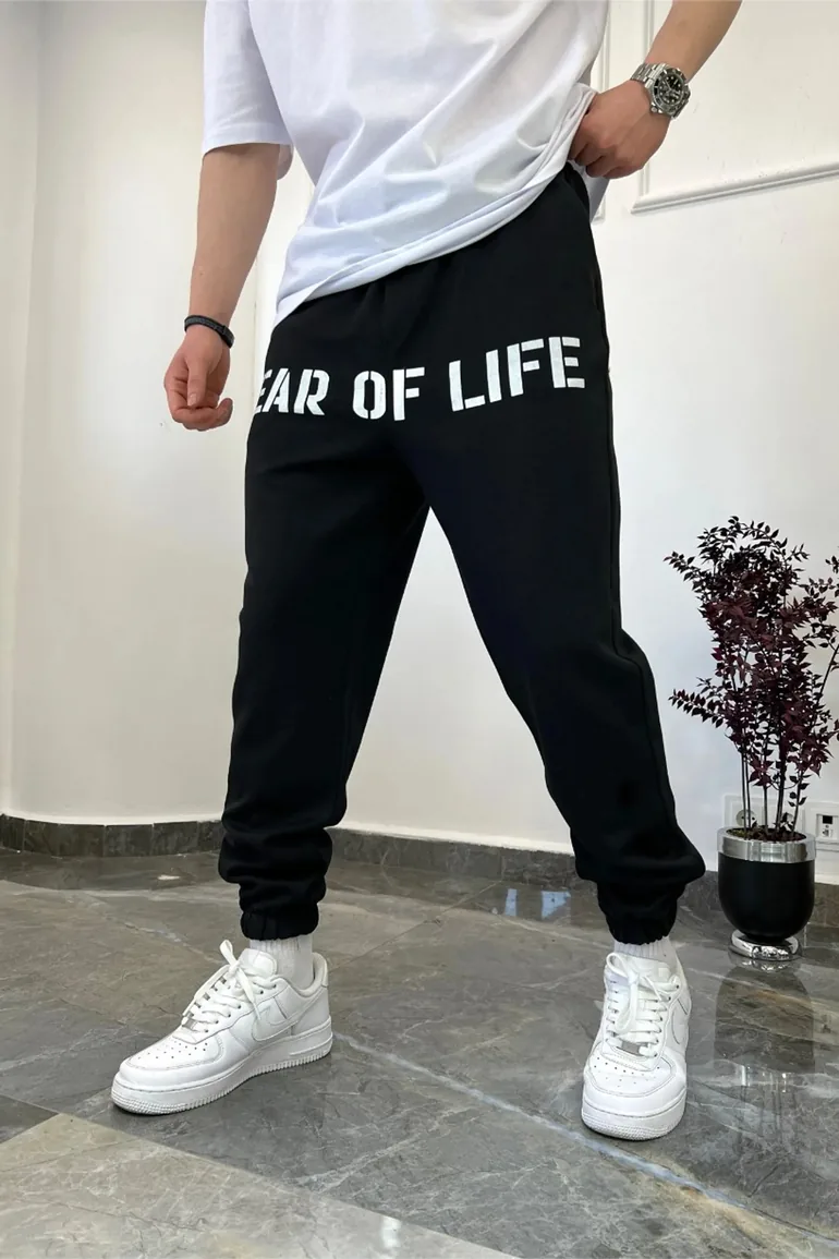 NOMARC Printed Elastic Waist Joggers - 2