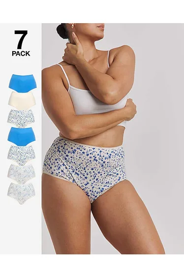 Pretty Secrets 7 Pack Full Fit Brief