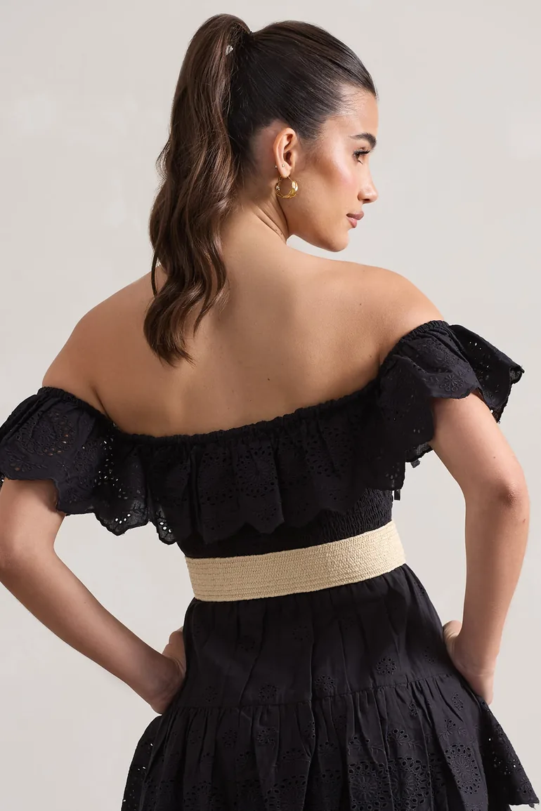 Salento | Beige Natural Woven Belt - 1