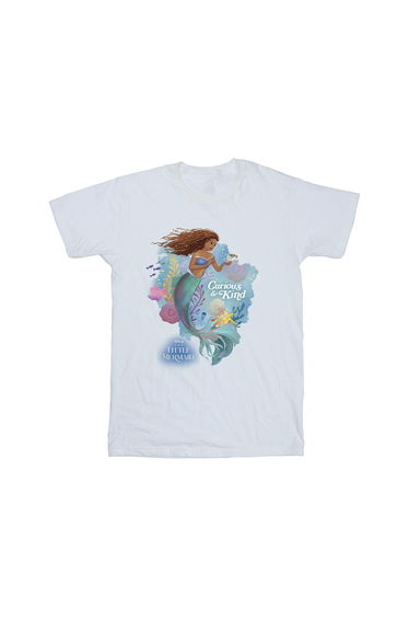 The Little Mermaid Girls Kind Cotton T-Shirt - White