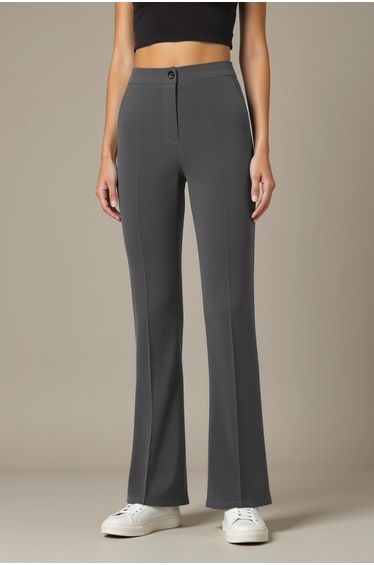Ds Lina Smoked Spanish Leggings Trousers Comfortable Cut, High Waist, Shaping / Sculpting and Flexible
