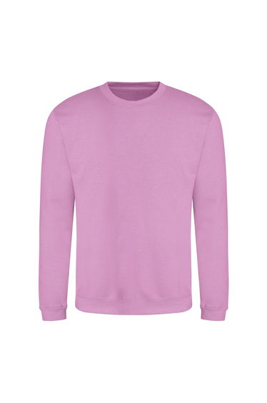 AWDis Just Hoods AWDis Unisex Crew Neck Plain Sweatshirt - Lavender