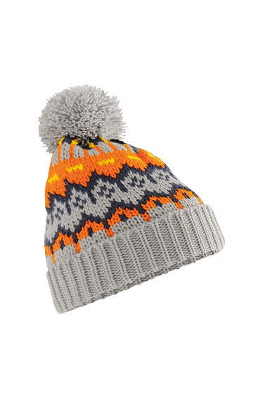 Beechfield Retro Skiing Beanie - Glacier Grey