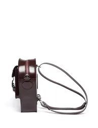 Leather Heart-Shaped Backpack - 3
