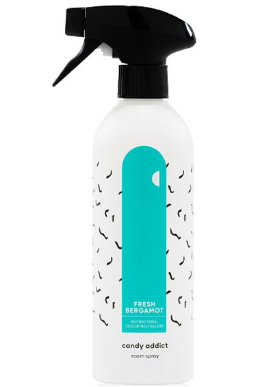 Candy Addict Fresh Bergamot Room Spray - 500 ml