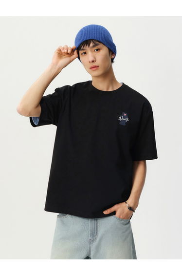 Unisex Character Graphic Short Sleeve T-Shirt