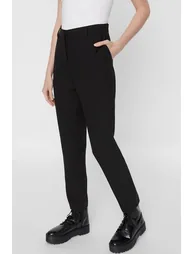 Mid Rise Peg Trousers - 1