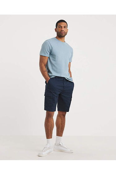 Cotton Stretch Cargo Short