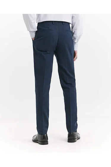 Regular Fit Linen Blend Trouser