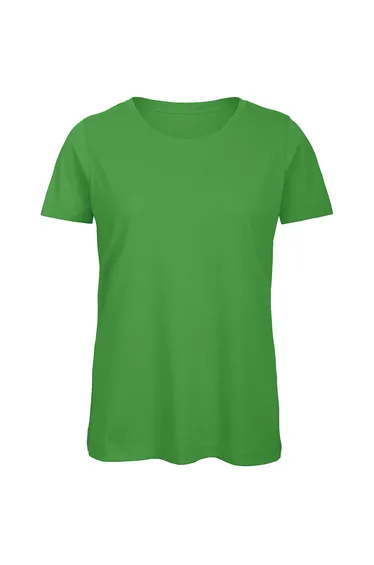 B&C Womens/Ladies Organic T-Shirt - Real Green
