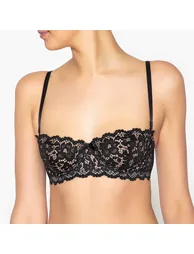 Lace Bandeau Bra - 4