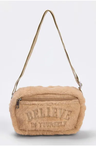 Brown Girl's Shoulder Bag