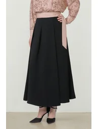 Flare Button Skirt - 2