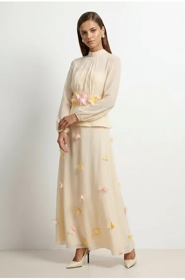 Butter Cream Dress