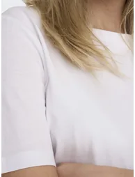 white cotton T-shirt - 7