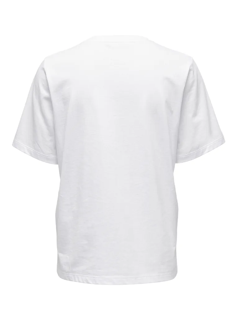 white cotton T-shirt - 4