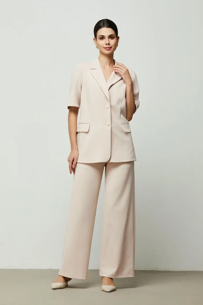 Flowy Beige Pants