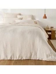Linot Striped 100% Washed Linen Pillowcase - 5
